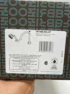 Brizo T67465-LHP Beauclere Deck Mounted Roman Tub Filler with Integrated Diverter and Hand Shower - Less Handles and Rough in Luxe Nickel
