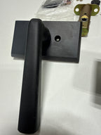 Scratched Emtek 451623CRMBRH Cimarron Right Hand Rustic Modern Handleset Medium Bronze 2-3/8’’ 2-3/4’’ Backset.