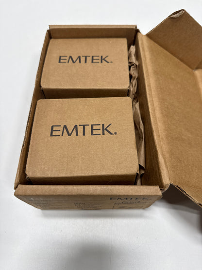 Emtek #8 Style Brass Modern Double Cylinder  Deadbolt 8366US7