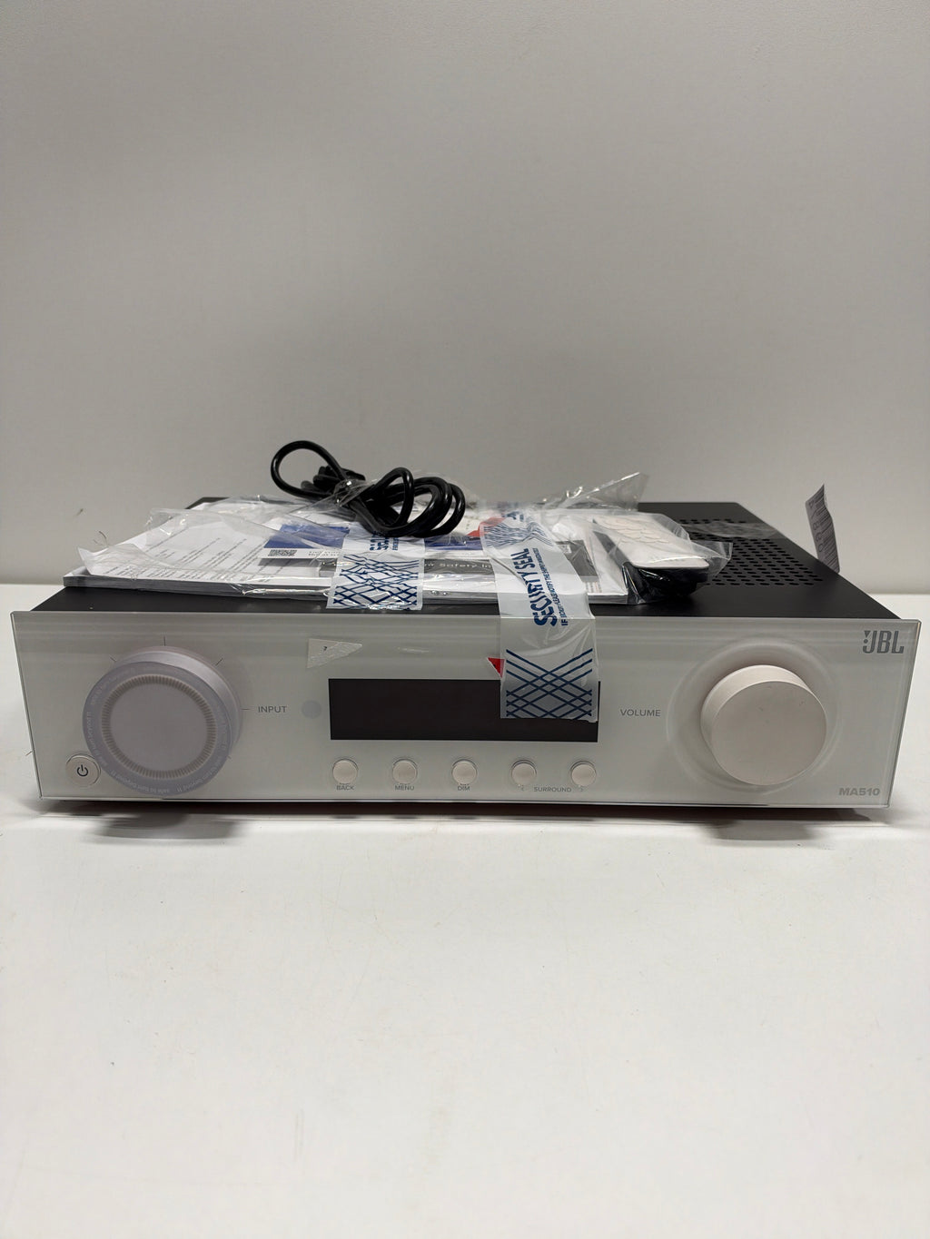 JBL - MA510 75W 5.2ch Bluetooth and WiFi Capable HDR 8K Ultra HD Compatible AV Home Theater Receiver - White (Copy)