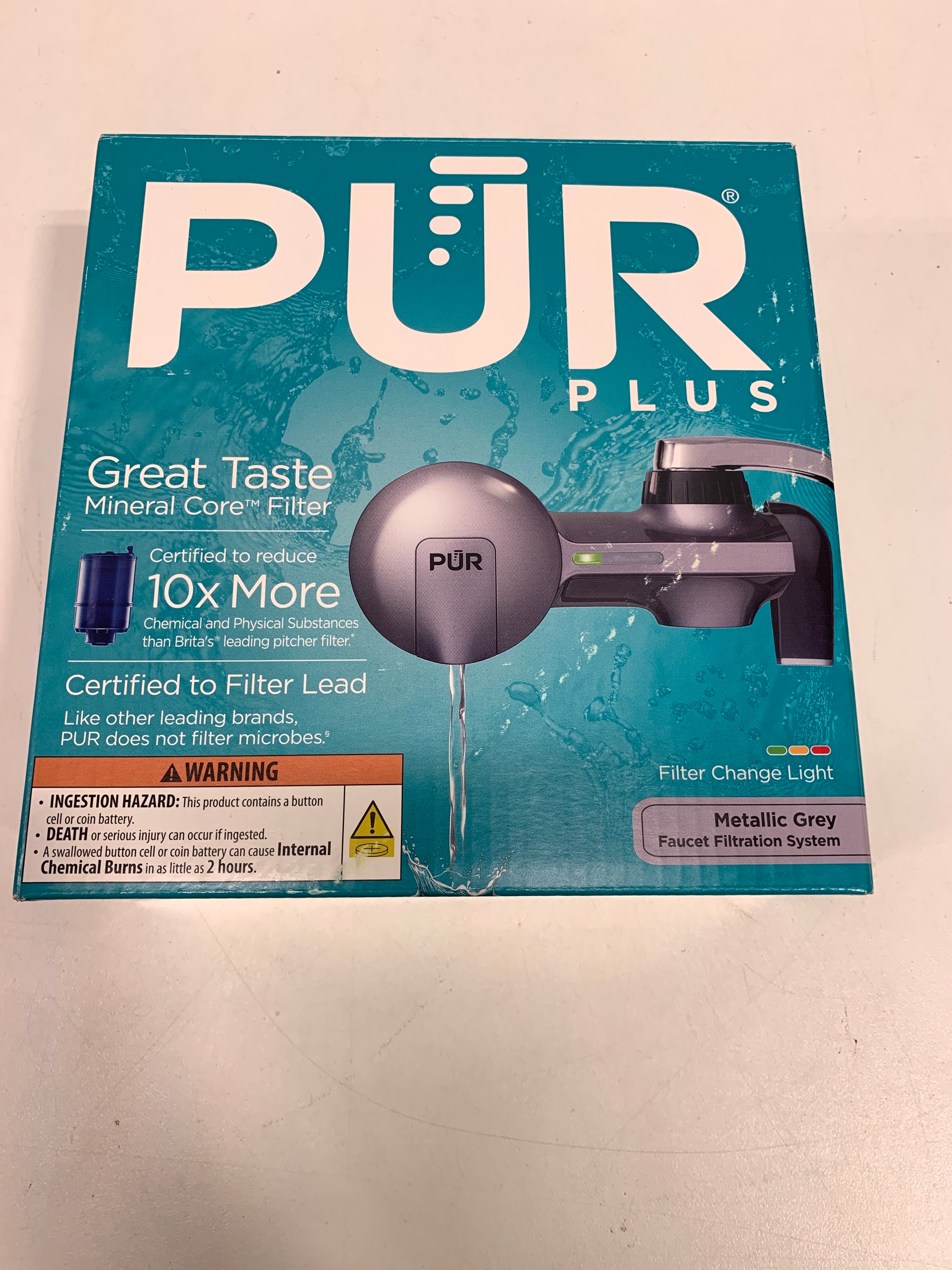 PUR Faucet Filtration System - Metallic Gray - *Kitchen & Dining