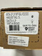 Kwikset 687DALIP-11PS Dakota Handleset in Venetian Bronze
