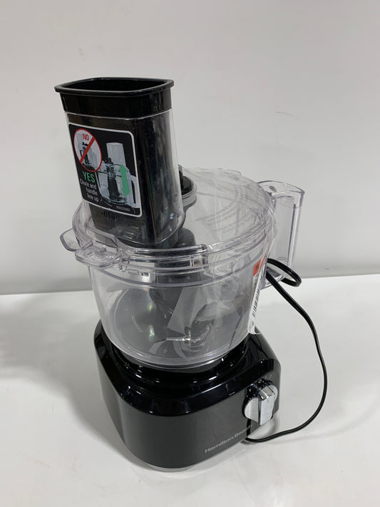 Used Hamilton Beach Bowl Scraper Food Processor - 70743G - Black