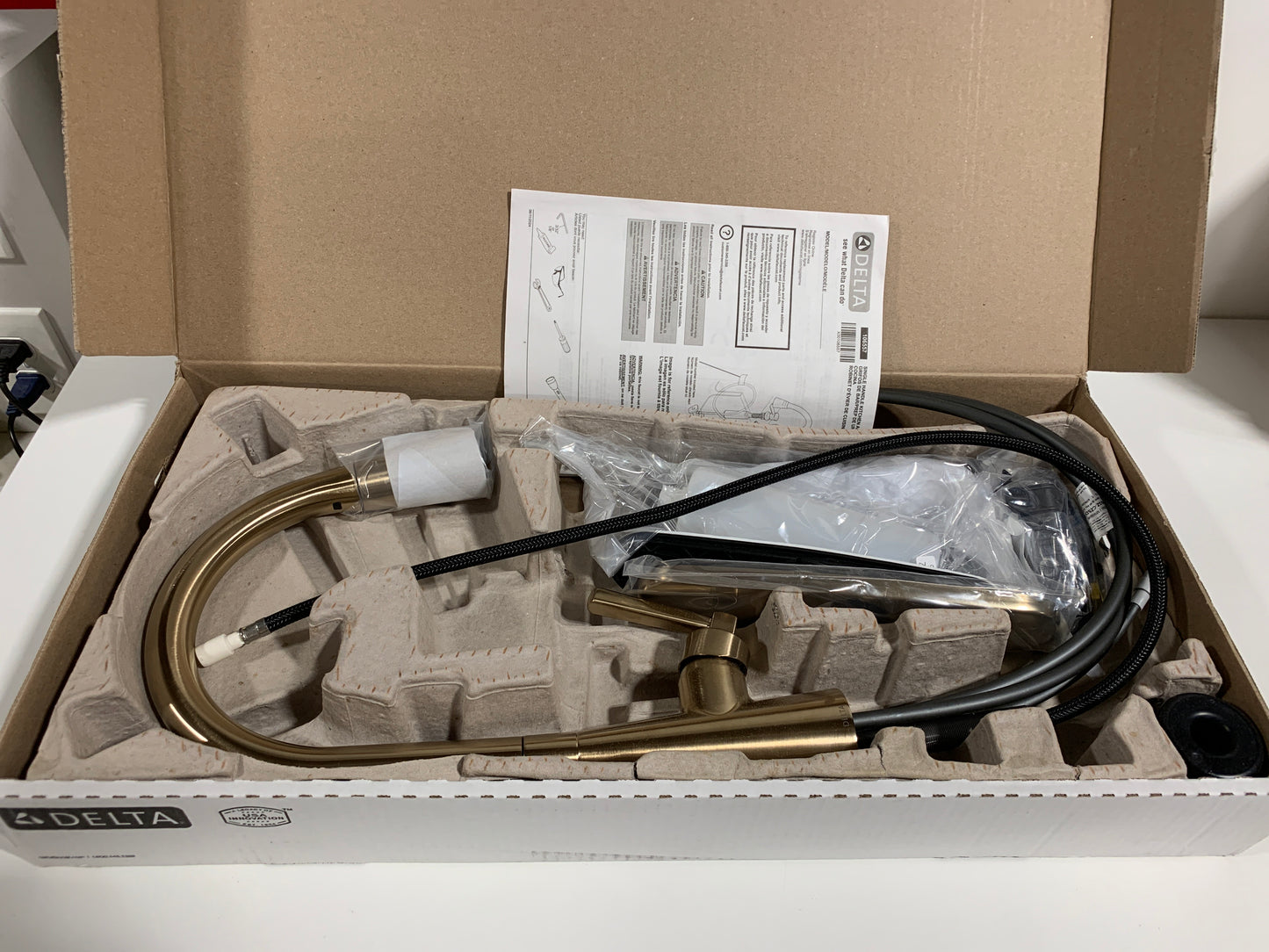 Baldwin PV.SQU.CSR Square Privacy Lever Set with Contemporary Square Rose Satin Black