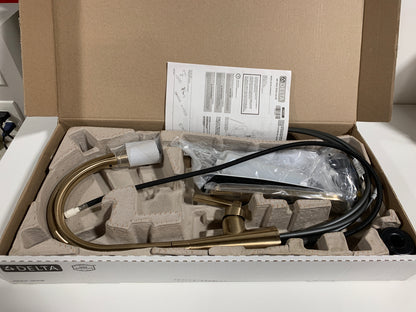 Baldwin PV.SQU.CSR Square Privacy Lever Set with Contemporary Square Rose Satin Black