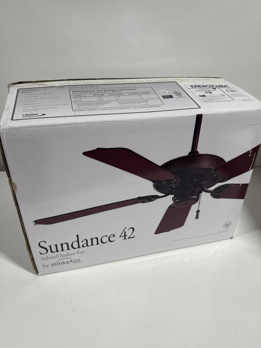 Minka-Aire Sundance 42" Outdoor Ceiling Fan in Oil Rubbed Bronze