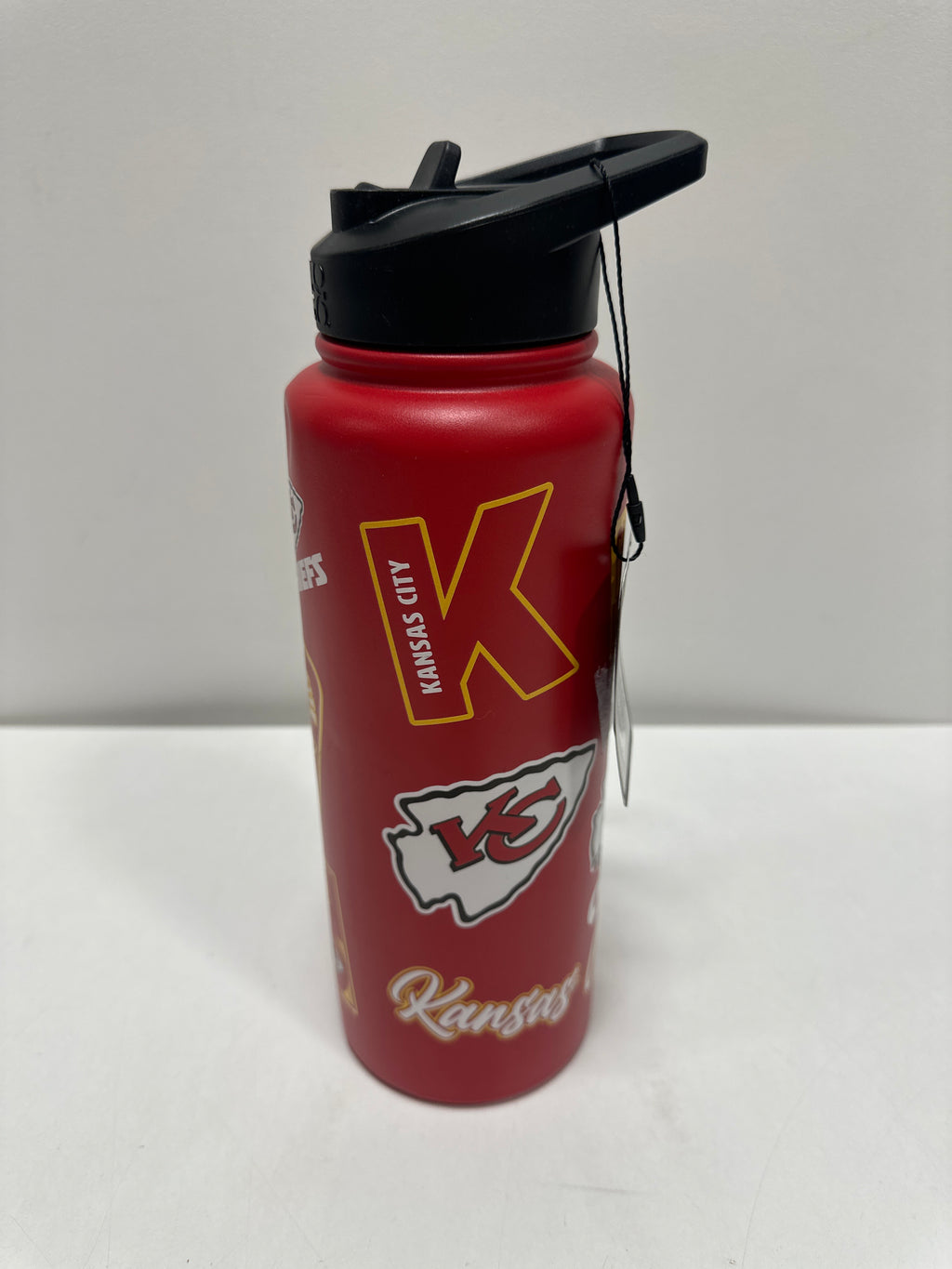 Logo Brands Kansas City Chiefs 34oz. Dreamweave Quencher Bottle