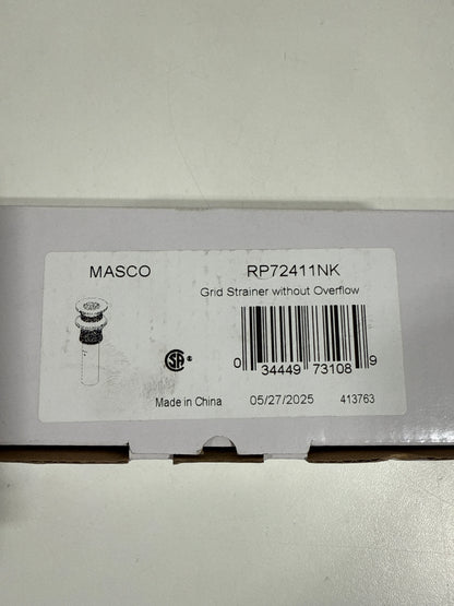 Brizo Other:RP72411NK Grid Strainer Without Overflow