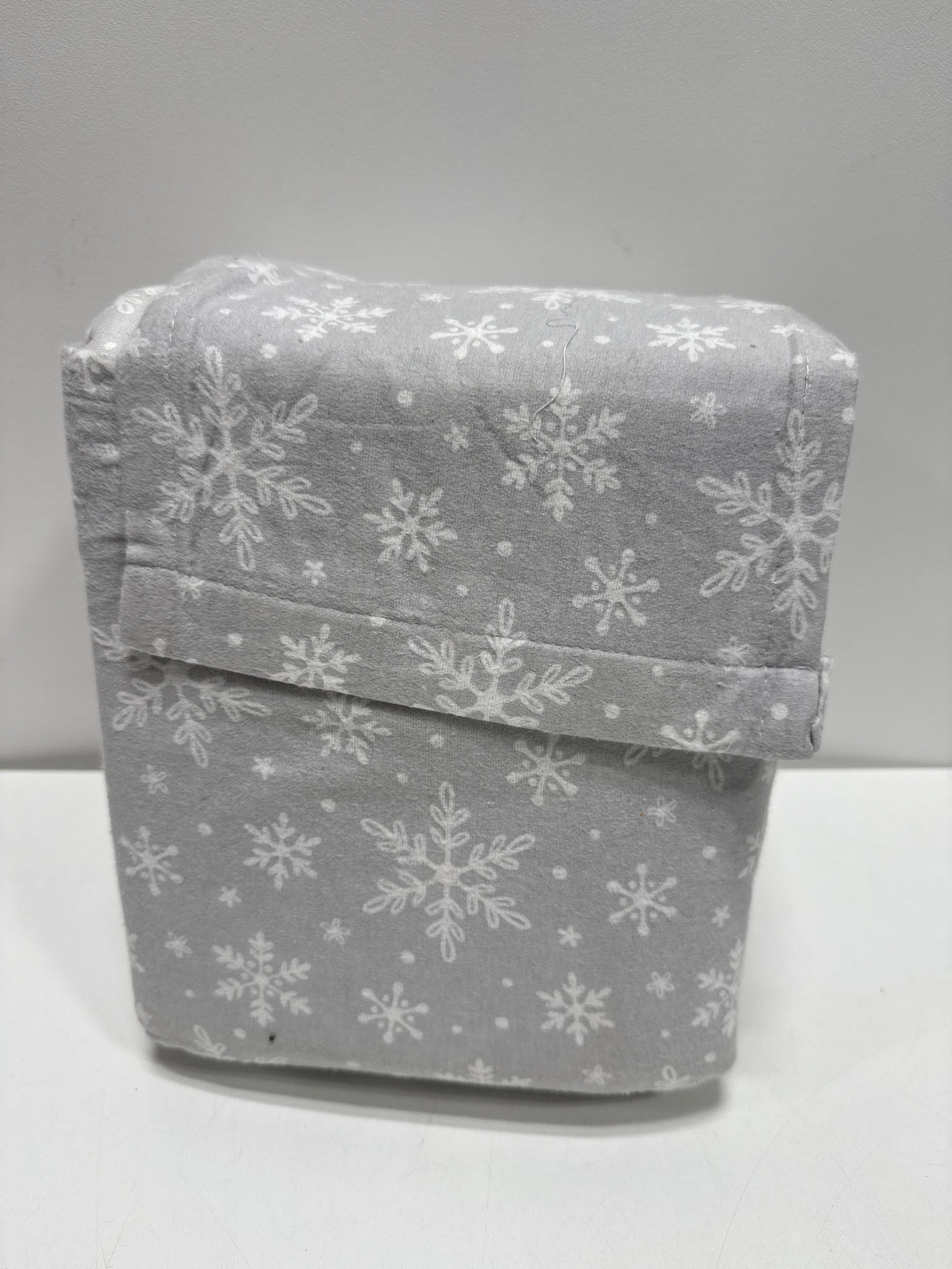 Full Christmas Flannel Sheet Set Gray Snowflake - Wondershop - *Bedding