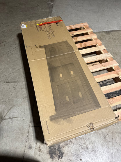 Insignia - TV Stand for Most Flat-Panel TVs up to 70" - Black/Brown