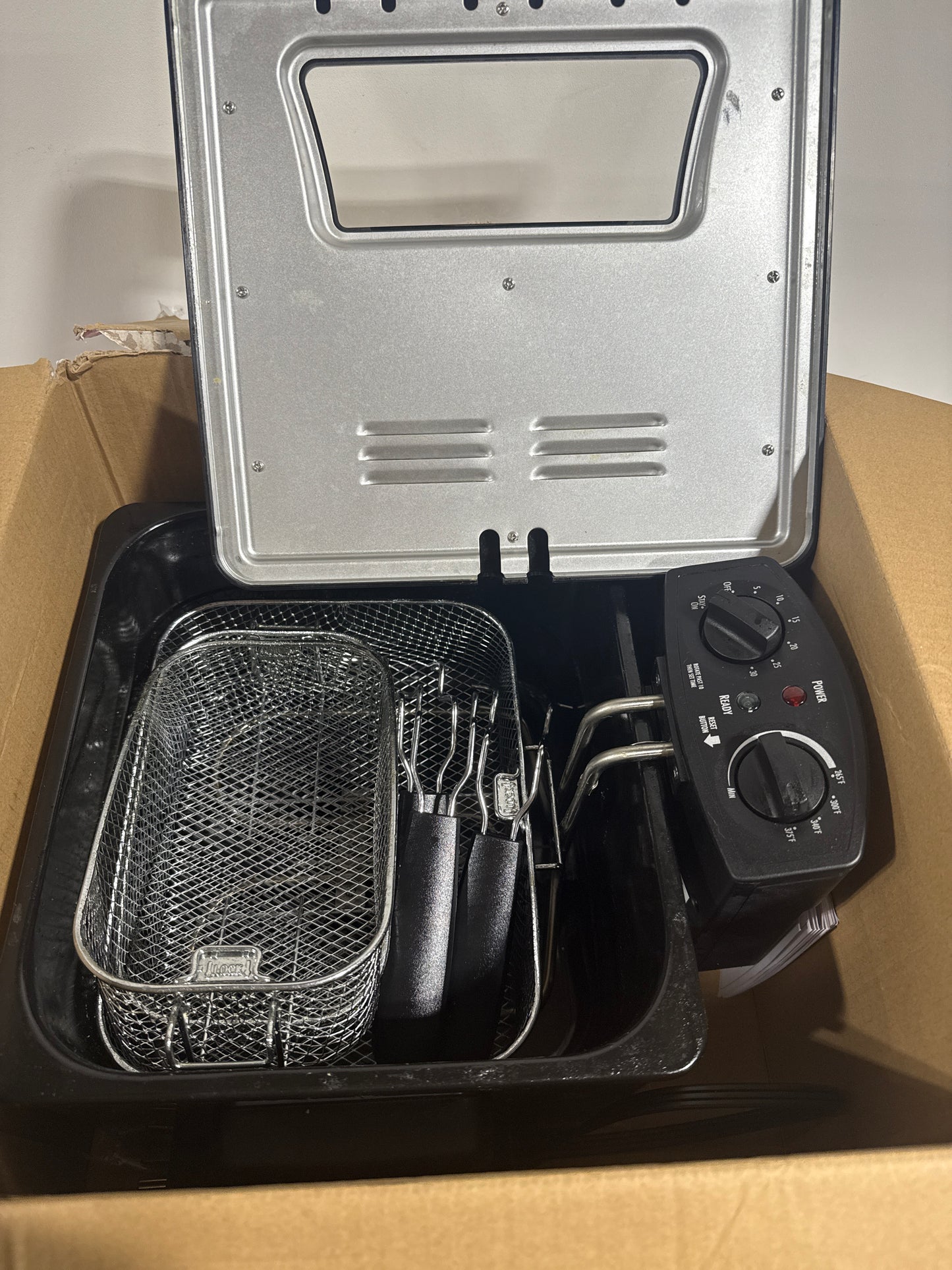 Used Hamilton Beach Triple-Basket Deep Fryer, Multicolor