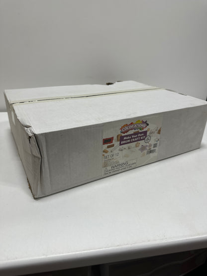 Colorations Easy to Make Drum Kit Kit for 12 by Colorations