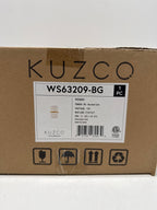 Kuzco Lighting WS63209-BG Pondi Wall Sconce LED, Brushed Gold