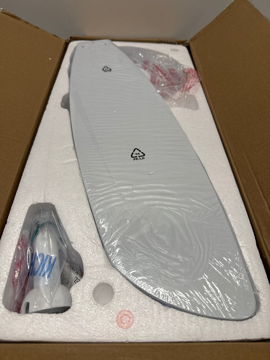 KICHLER 330002WH Protruding Mount, 3 White/Silver Blades Ceiling fan with 55 watts light, White, 52"