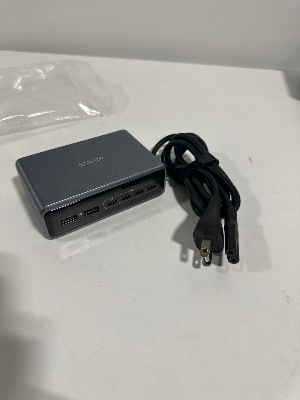 Anker - Prime Desktop Charger (200W 6 Ports GaN) - Silver - *Computers & Office