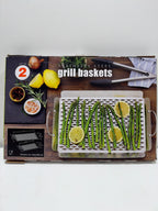 Kirkland Linkfair Stainless Steel BBQ Baskets