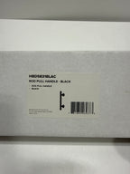 Miseno MBD5831 7" Long Center to Center Barn Door Rod Pull Handle Black