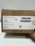 Newport Brass 122LS Solid Brass Post Type Basket Strainer Satin Nickel