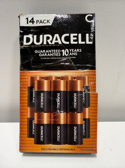 Duracell C Alkaline Batteries, 14-count