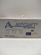 Artcraft Lighting AC7393 Saville 3 Light 24" Wide Vanity Light Brass / Clear Indoor Lighting Bathroom Fixtures Vanity Light