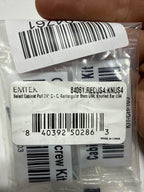 Emtek Select Cabinet Pull 24" C-C, Rectangular Stem, Smooth Bar