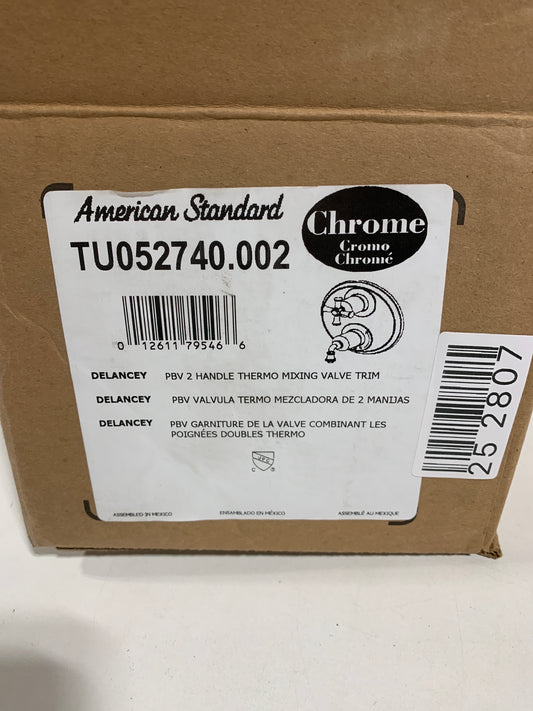 American Standard TU052740.002 Delancey 2-Handle Integrated Shower Diverter Trim Only, Chrome