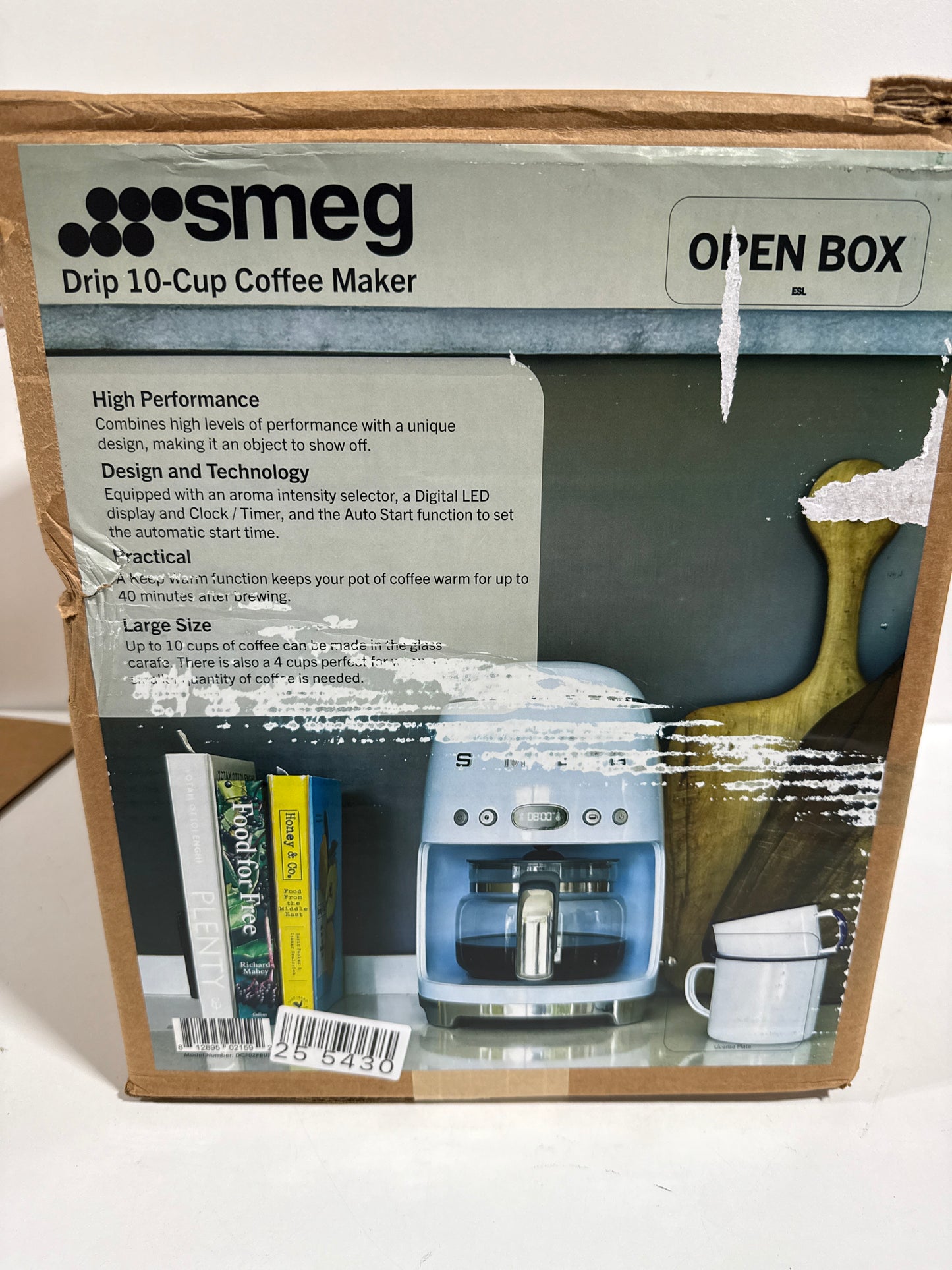 Smeg 10 Cup Drip Coffee Maker