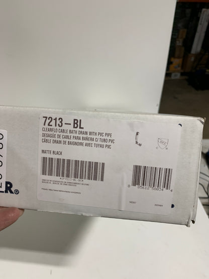 KOHLER K-7213 Clearflo Cable Bath Drain with PVC Tubing