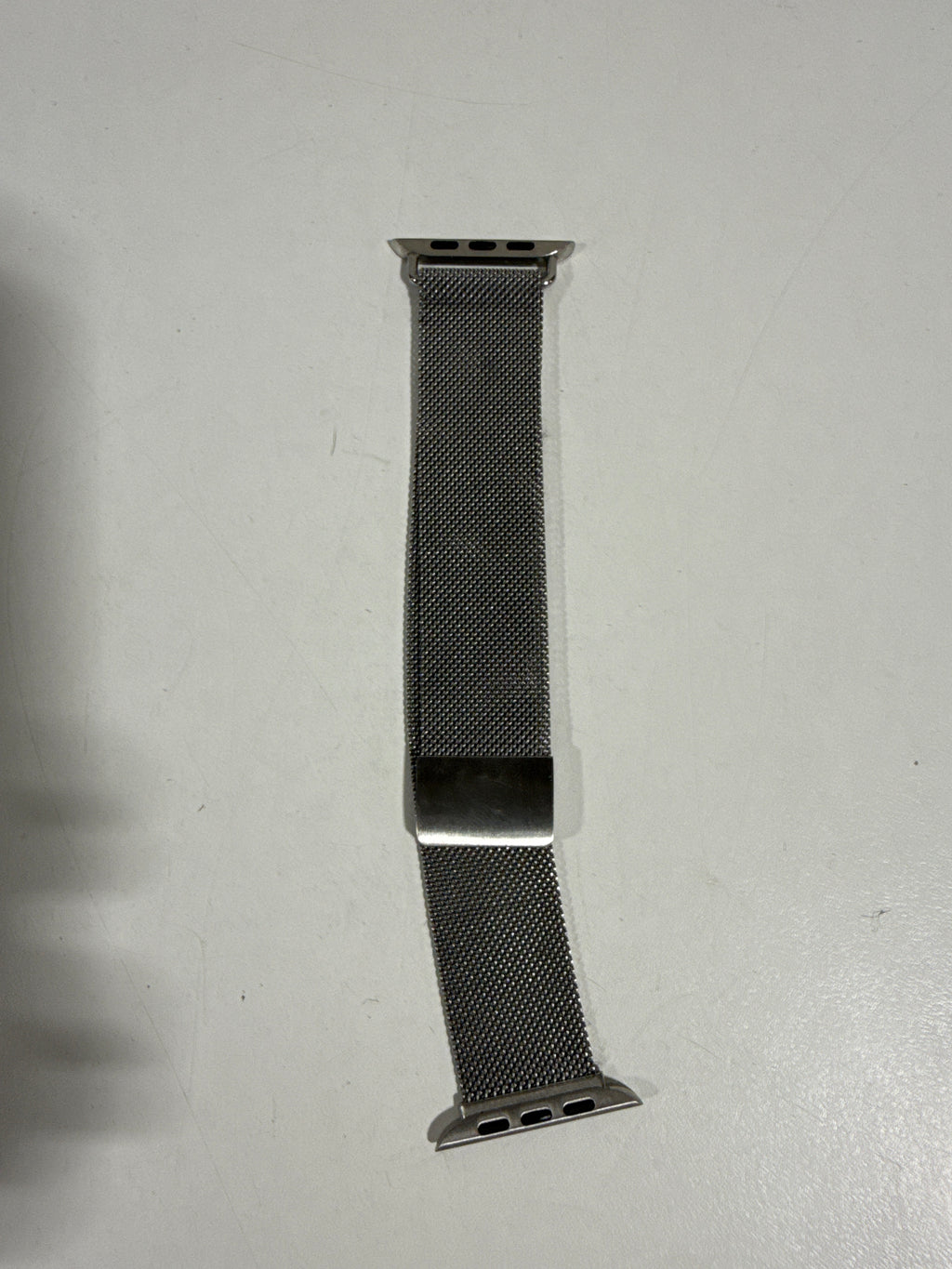 Insignia™ - Stainless Steel Mesh Band for Apple Watch 44mm 45mm 46mm Series 10 49mm SE Ultra and Ultra 2 49mm - Silver