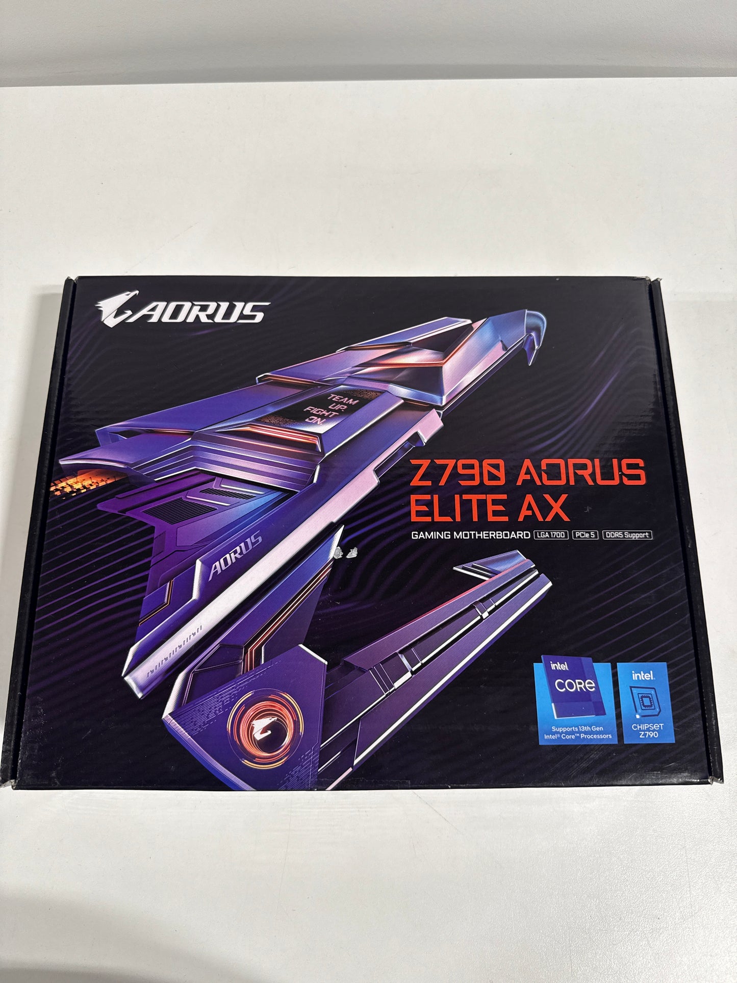 GIGABYTE Z790 AORUS ELITE AX LGA 1700 Intel Z790 ATX Motherboard with DDR5, Quad M.2, PCIe 5.0, USB 3.2 Gen2X2 Type-C, Intel WiFi 6E,