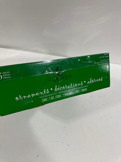 CG Hunter Holiday 6-Piece Shatter Resistant 4 Ornaments