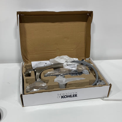 For Parts Kohler TOME Single Handle Bathroom Faucet Brushed Nickel