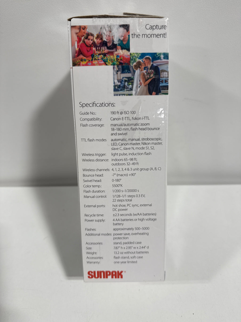 Sunpak - DF4000U External Flash - *Cameras Camcorders & Drones