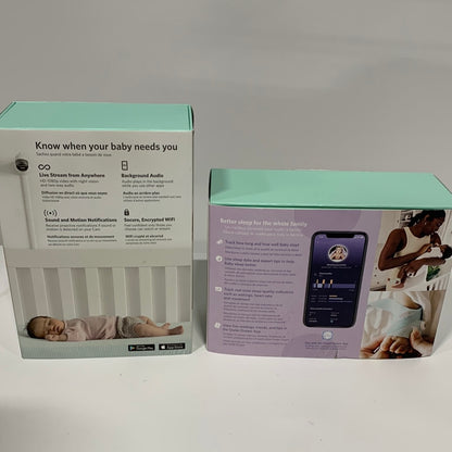 Owlet - Dream Duo: Dream Sock Baby Monitor and HD Camera - Mint