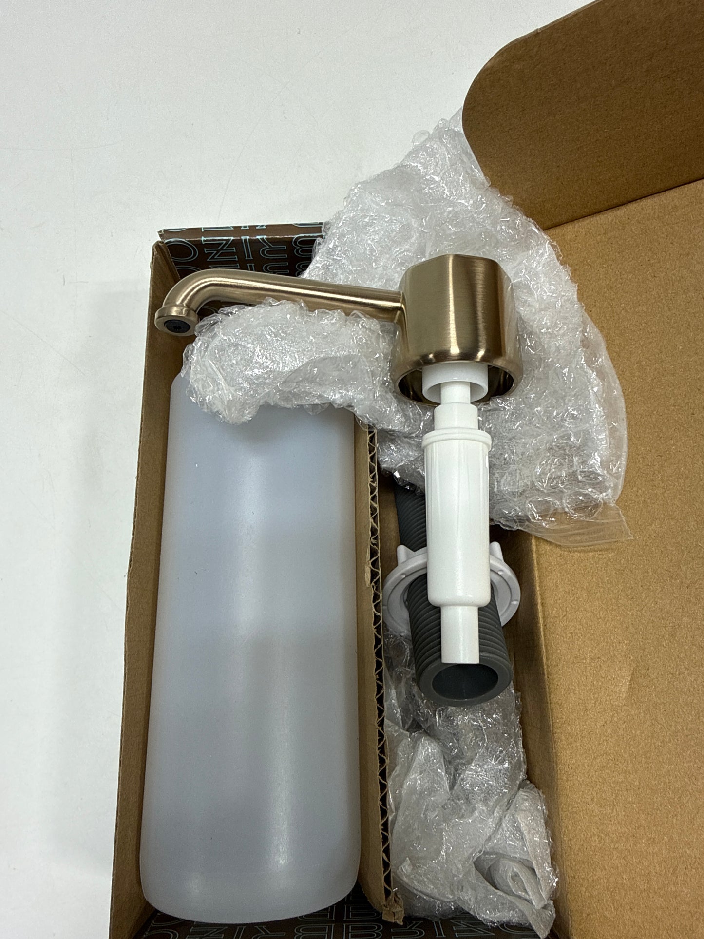 Brizo RP100487 Rook Soap and Lotion Dispenser - Limited Lifetime Warranty Luxe Gold