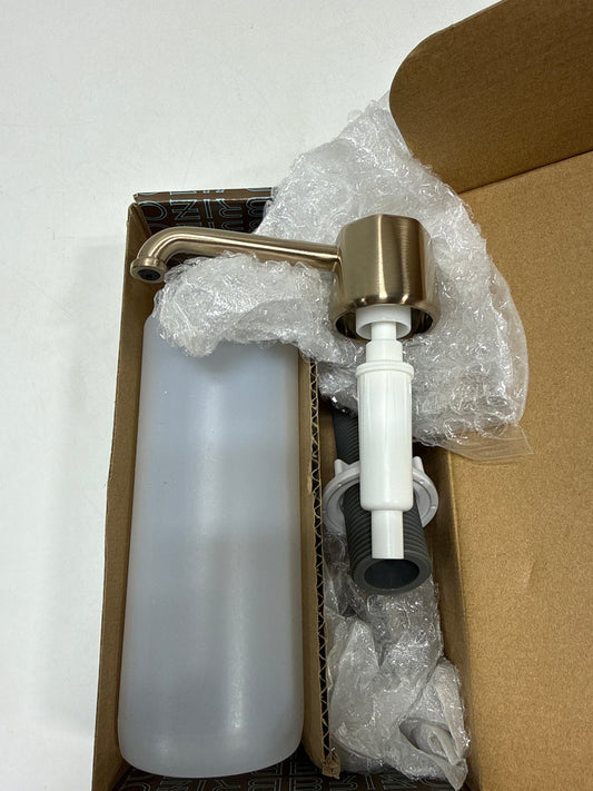 Brizo RP100487 Rook Soap and Lotion Dispenser - Limited Lifetime Warranty Luxe Gold