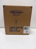 Millennium Lighting 6981 20" Tall Wall Sconce with Tapered Fabric Shade Matte Black Indoor Lighting Wall Sconces