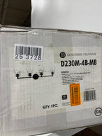 Designers Fountain Ingo 33 Inch 4 Light Bath Vanity Light Ingo - D230M-4B-MB - Modern Contemporary - *Lighting &
