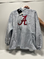 Northwest NCAA Alabama Crimson Tide Hoodler Oversized Sherpa Pullover Hoodie with Embroidered Logo