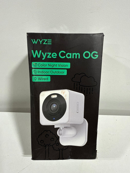 Cam OG, Wired Indoor/Outdoor 1080p HD Smart Home Security Camera with Built-In Spotlight