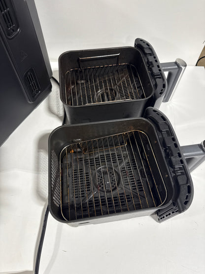 Used Ninja DoubleStack Xl 10-Qt. 6-in-1 2-Basket Air Fryer, SL401