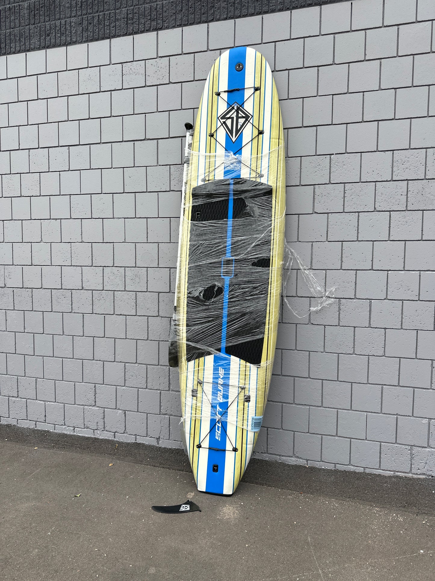 Used Scott Burke SUP-10' Pioneer Foam Paddle Board