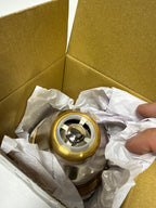 Signature Hardware 446667 4-1/2" Garbage Disposal Flange with Stopper for Sinks up to 5/8" Thick