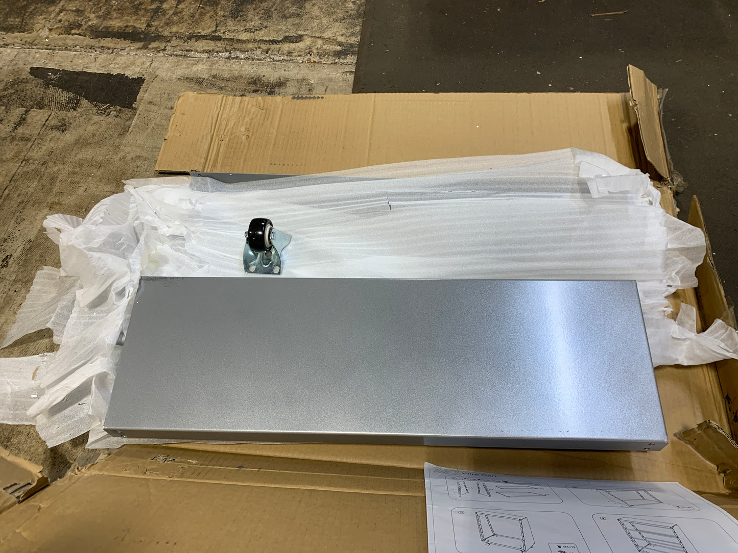 Missing Wheels - Wire Spool Rack,Electrical Wire Assortment with Wheel,Automotive Wiring Storage,Heavy Duty 6 Rods Wire/Cable Dispenser for Electrical Industrial & Retail Use,300lbs Capacity,Gray