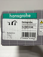 hansgrohe Locarno Widespread Bathroom Faucet 3 Hole Brushed Bronze