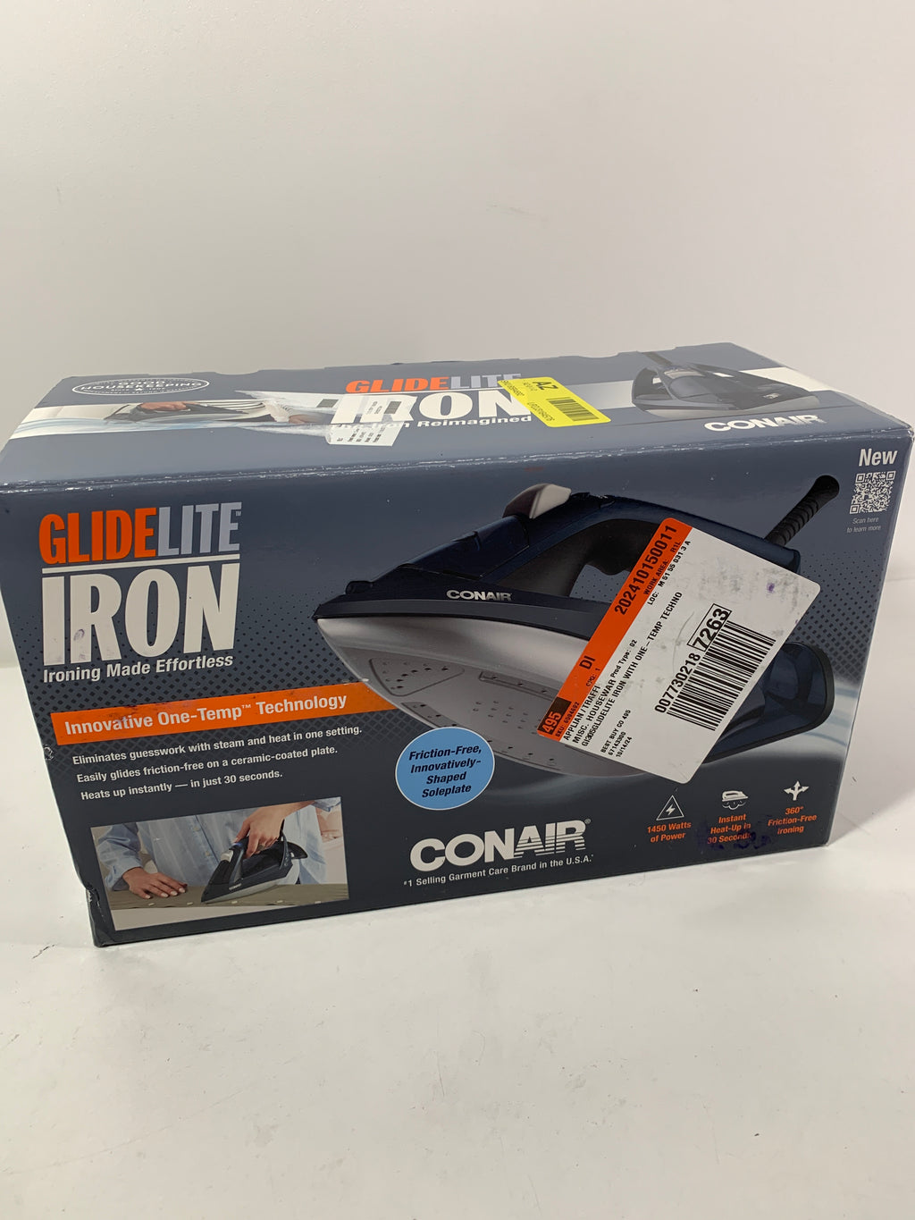 Conair GlideLite Iron-the Iron Reimagined W/ One-Temp Technology - *Health & Beauty