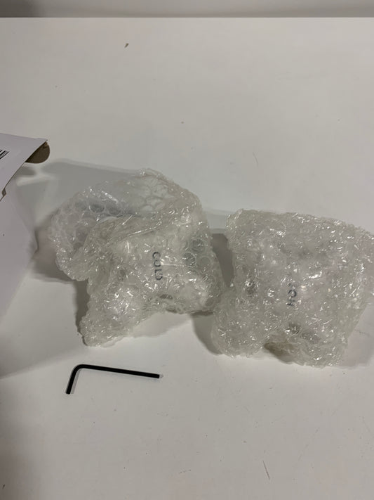 Signature Hardware 329503 Large Replacement Porcelain Cross Handles