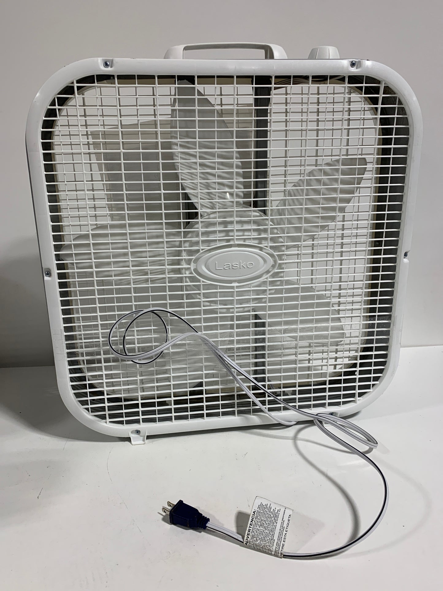 Used Lasko 20"- 3 Speed Box Fan