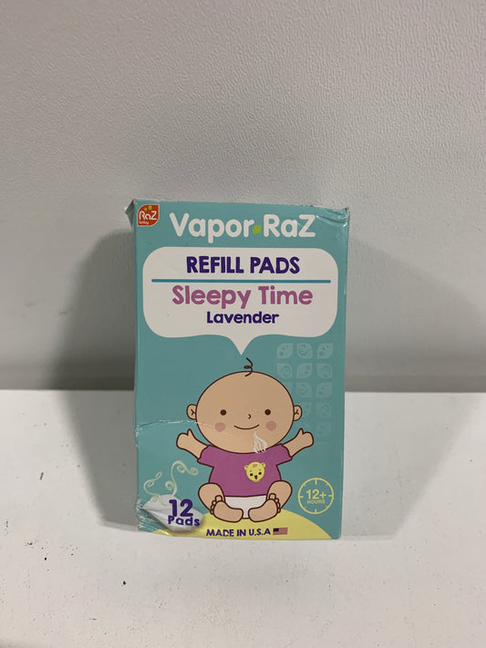 RAZBABY Vapor-RaZ Refills/Baby Sleepy Time & Relax/Use at Home & on the Go/All Natural Lavender Oils / 12 Refills