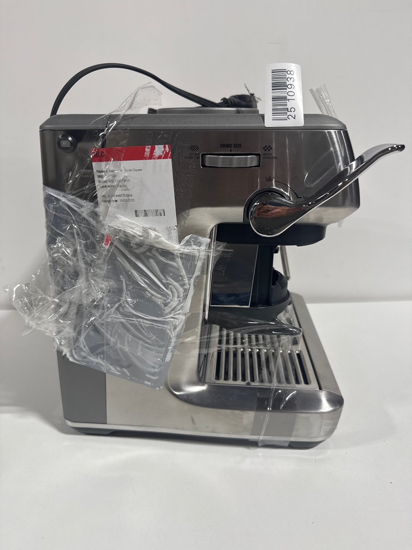 Scratch & Dent Breville the Barista Express Impress Espresso Machine